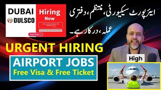 Dubai Job Vacancy 2024 Dulsco Hiring  Jobs Dubai  Airport Jobs  Office Job  Ansari DXB [upl. by Tannen]