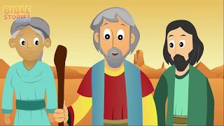 Moses Miracles in the Wilderness 100 Bible Stories [upl. by Tlaw]