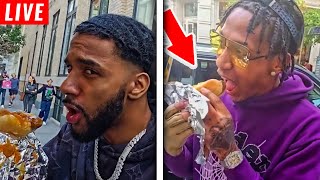 Silky NYC Glizzy Challenge With His Brother amp Miky  MUST WATCH [upl. by Davon]