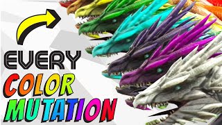 FULL Ark Color Id List  EVERY Color Mutations You Can Get in Ark 2023 [upl. by Sarid900]