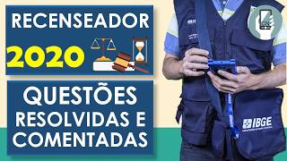 Questões CESBRASPE  LEI 81121990  Concurso IBGE Recenseador 2020 [upl. by Vic]