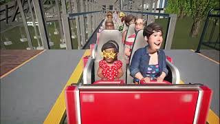 The Best Theme Phark Magnificent Roller Coaster Track trending viralvideo shorts [upl. by Veedis]