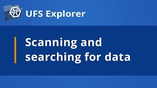 UFS Explorer manual Scanning the drives before recovery SysDev Laboratories [upl. by Ajdan]