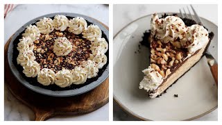 Chocolate Peanut Butter Pie – Refrigerator Pie  No Bake – No Cook  No Fail – The Hillbilly Kitchen [upl. by Eirahs]