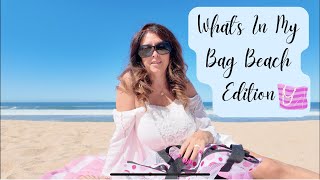 Whats In My Bag Beach Edition [upl. by Boiney]