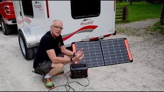 A Simple Budget Solar Set Up for the Average Camper with Charles Moman [upl. by Arimat]