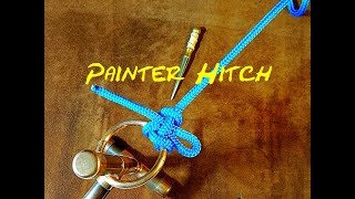 Painter Hitch  Fast Secure Knot  Quick Release Knot  Great for Lines Leads and Leashes [upl. by Brick]