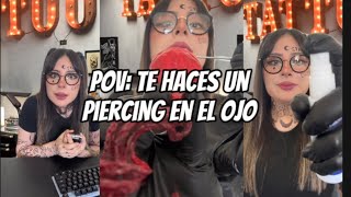 Bélico excéntrico y con flow de malandrín asi es tu nuevo piercing asmr humor piercing comedy [upl. by Dalston874]