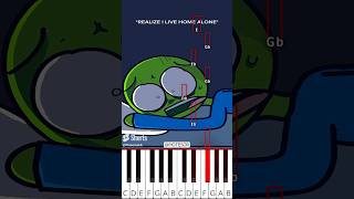 VIDEO GAMES AT 3AM MOTESOR  Octave Piano Tutorial [upl. by Tila]