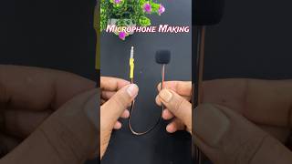 Microphone Making Tutorial for YouTube  DIY Mic shorts microphone diyprojects [upl. by Howarth]