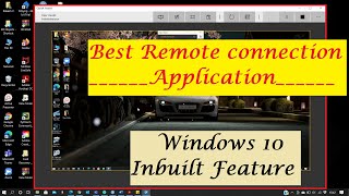 Quick Assist  Solve PC problems over a remote connection  Windows 10  Best Inbuilt Application [upl. by Emarie559]