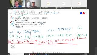 Manipulating Equations with Hesss Law with 3 equations Using heats of formation to calculate ΔH [upl. by Lleznod]