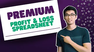 Amazon Monthly Profit Loss Spreadsheet with auto COGS calculation [upl. by Vida506]