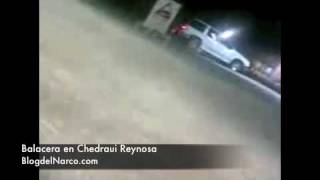 Video de la Balacera en el Chedraui de Reynosa  BlogdelNarcocom [upl. by Pulchia]