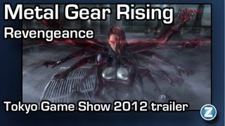 Metal Gear Rising Revengeance  TGS2012 trailer includes boss fights [upl. by Mercedes]