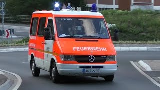 Gruß ELW 1 der Feuerwehr Stolberg [upl. by Esinaj870]