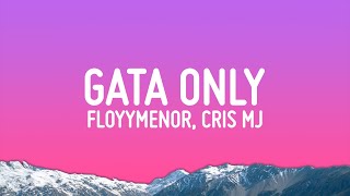 FloyyMenor  GATA ONLY ft Cris MJ LetraLyrics [upl. by Byrdie543]