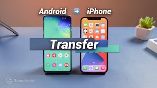 How to Transfer Data from Android to iPhone 2 Free Ways [upl. by Ecyarg]