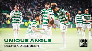 Celtic TVs Unique Angle  Celtic 60 Aberdeen  Yang Kyogo Palma Turnbull amp Oh 2 goals [upl. by Asli]