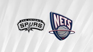 San Antonio Spurs v New Jersey Nets  Kobe Era  NBA 2K24 [upl. by Riki]