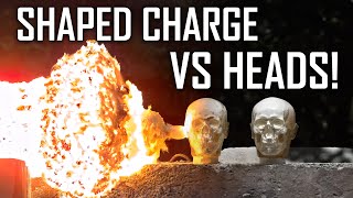 Shaped Charges vs Ballistic Heads  Ballistic HighSpeed [upl. by Gnav277]