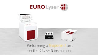 Performing a Troponin I test on the Eurolyser CUBES instrument [upl. by Alleuol]