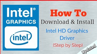 How to Download and Install Intel Graphics Driver in PcLaptop Step by Step [upl. by Nolie]