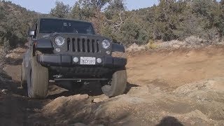 Mountains to Desert 4X4 trail Burns Canyon Road 2N02 to Pioneertown California [upl. by Chemesh134]