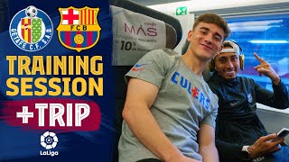 🚅 TRIP TO MADRID ahead of GETAFE  BARÇA [upl. by Panther]