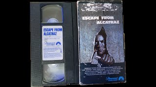 Opening to Escape From Alcatraz 1980 VHS [upl. by Honebein]