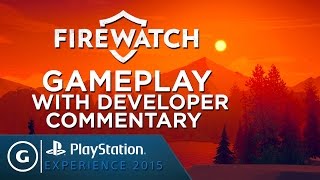 First 20 Minutes of Gameplay with Commentary  Firewatch [upl. by Sauveur]