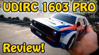 Brushless 116 Scale RC Rally Car UDIRC 1603 Pro  Open Box amp Review [upl. by Bergess]