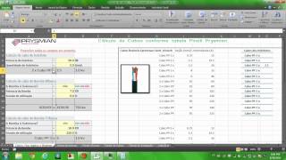 Explicação do Programa de Cálculo Elétrico do Excel [upl. by Kenti]