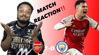 Arsenal 10 Man City  Troopz Match Reaction  The Martinelli Sub Changed Everything [upl. by Johannes330]