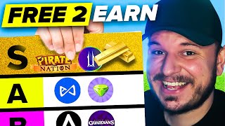 FREE Play to Earn Crypto Games July 2024 TIER LIST [upl. by Auqined]