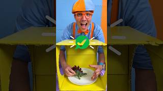 WHOS THAT DINOSAUR Blippi Learning Games blippi shorts [upl. by Klockau427]