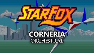 Star Fox SNES  Corneria  OrchestralElectronic [upl. by Emsmus]