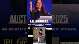 The Auctioneer of IPL Mega Auction 2025 🤩 shorts ipl2025 [upl. by Yaakov683]