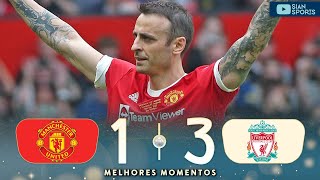 AOS 42 ANOS BERBATOV RETORNOU AO OLD TRAFFORD MARCANDO GOL EM UMA PARTIDA HISTÓRICA DAS LENDAS [upl. by Aggappe]