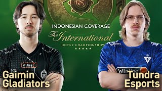 Official BhsIndo Tundra vs GG  The International 2024 Dota 2  Yudijustincase amp Dalul [upl. by Anigal922]