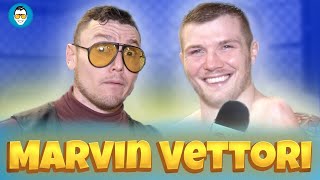 Marvin Vettori Surprising Theory on Israel Adesanya Details Run In at UFC Cafeteria [upl. by Siuqaj]