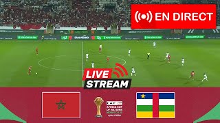 🔴EN DIRECT République Centrafricaine  Maroc  Éliminatoires AFCON  Match en direct aujourdhui [upl. by Ayian720]