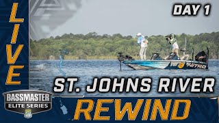 2024 Bassmaster Elite Series LIVE at St Johns River — Day 1 [upl. by Hendrik]