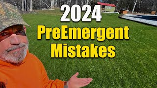 Lawn Preemergent Tips and Mistakes [upl. by Aven]