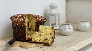 PANETTONE MANDORLATO fatto in casa senza planetaria 😉 Impasto morbidissimo fatto a mano Spettacolo [upl. by Floro548]