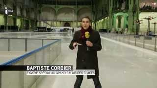 La plus grande patinoire au monde inaugurée au Grand Palais à Paris [upl. by Kletter]