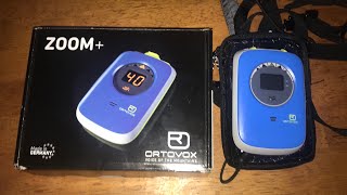 Ortovox Zoom Review  avalanche beacon transceiver [upl. by Errol]