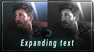 Expanding text tutorial  Alight motion Preset [upl. by Kcireddor]