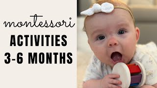 Montessori for Babies  36 Months Activities and More [upl. by Yeltsew938]