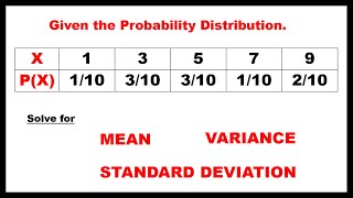 Geometric Distribution  Probability Mean Variance amp Standard Deviation [upl. by Egedan921]